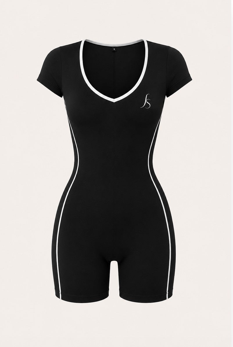 Combi-Short Flowline - Noir