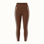 Legging Flowline chocolat Siren Flow – packshot face haute définition